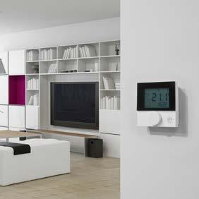 KAN therm SMART ļauj bezvadu režīmā kontrolēt un regulēt temperatūru un citus parametrus, kas nozīmīgi ietekmē siltuma komfortu telpā.