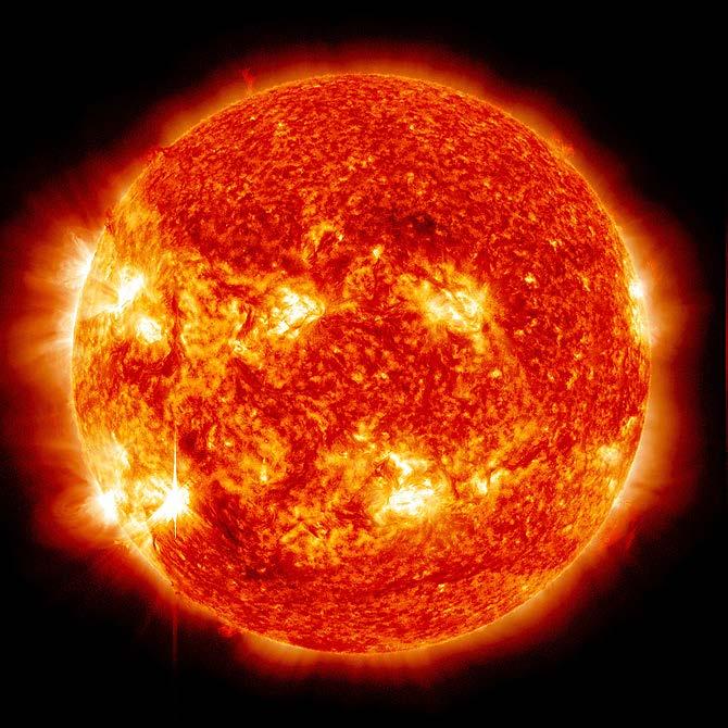 Saule un ūdeņradis