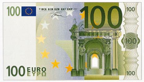 Eiro banknotes Eiro banknotes ir veidotas pēc
