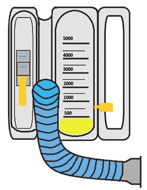 Ieelpas spirometrs Agrīnajā pēcoperācijas periodā elpošanas sistēmas stāvoklim bieži ir izšķiroša nozīme.