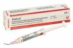 Endocal kalcija hidroksīda gēls sakņu kanālu attīrīšanai Endomethasone N pastāvīgs sakņu kanāla pildītājs Šļirce 4g Kalcija hidroksīds... 52,50g Palīgvielas līdz.