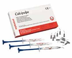 Calcipulpe kalcija hidroksīda pasta Calypso profesionāls līdzeklis mutes skalošanai 2,5g pastas šļircē ar mikrometrisko skrūvi Kalcija hidroksīds... 20,00g Bārija sulfāts... 20,10g Palīgvielas līdz.