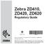 ZD620, ZD420, ZD410 Regulatory Guide (ww)