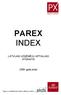 Parex index - uzņēmēju aptaujas atskaite