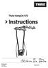 Thule HangOn 972 Instructions x3 Max 45 kg 7 kg Max 45 kg DF/