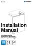 Acanto. Installation Manual. Montageanleitung Instructions de montage Istruzioni per il montaggio