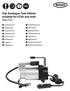 Van Analogue Tyre Inflator suitable for LCVs and 4x4s RAC700