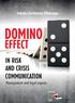 DOMINO EFFECT IN RISK AND CRISIS COMMUNICATION Management and legal aspects