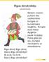 Rīgas dimdinātājs Līvijas Leimanes teksts Andras Otto ilustrācijas Kādam mazam puikam tika uzdāvinātas bungas un bundzinieka apģērbs. Bungas skaļi rīb